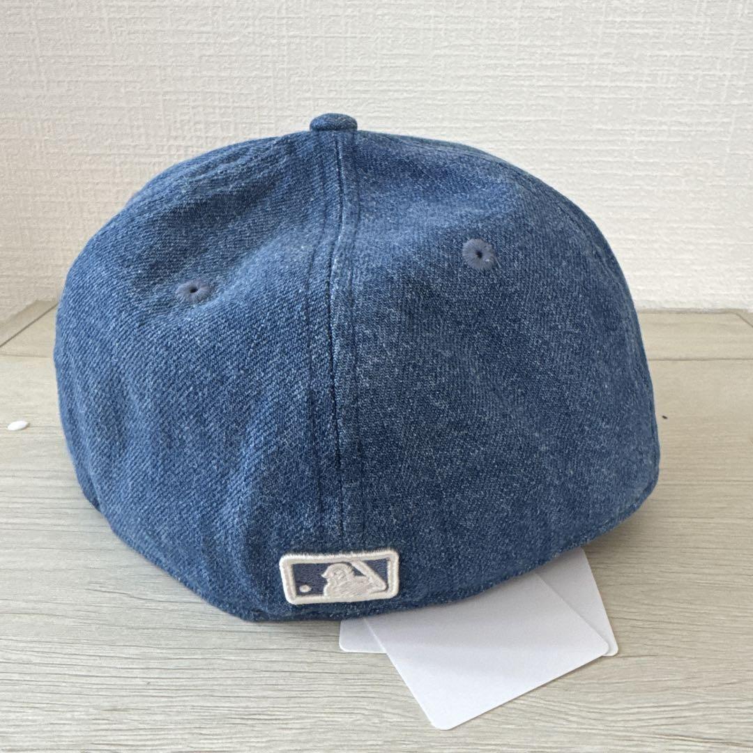New era ニューヨークメッツ 59fifty ウォッシュドデニムキャップ