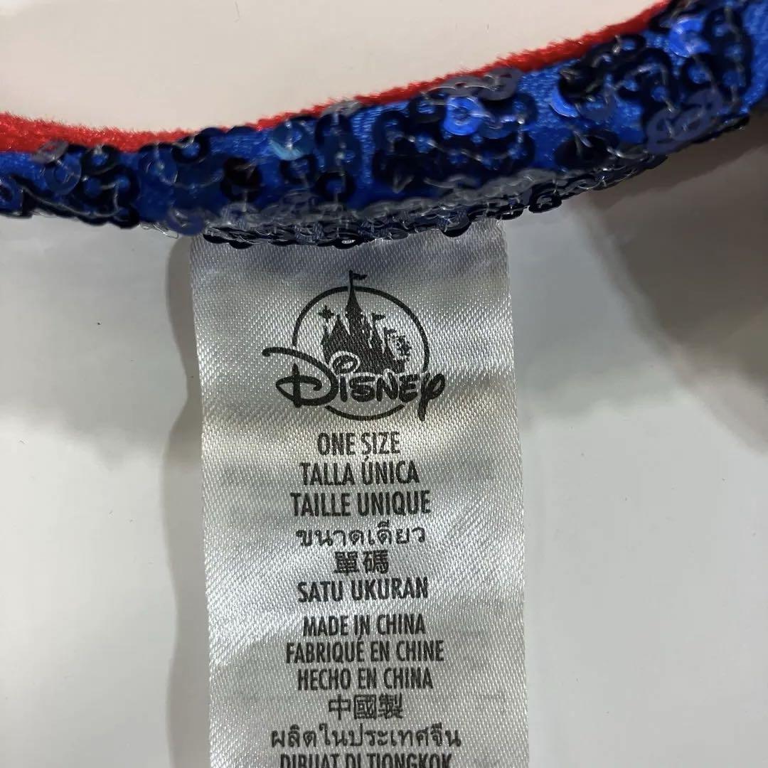 新品】上海ディズニー アメリカ国旗デザイン スパンコール