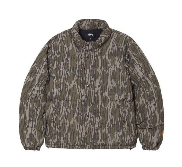 STUSSY MOSSY OAK DOWN PUFFER JACKET