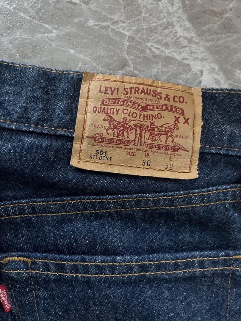 美品 90's levi's 501 made in usa 色落ちなし