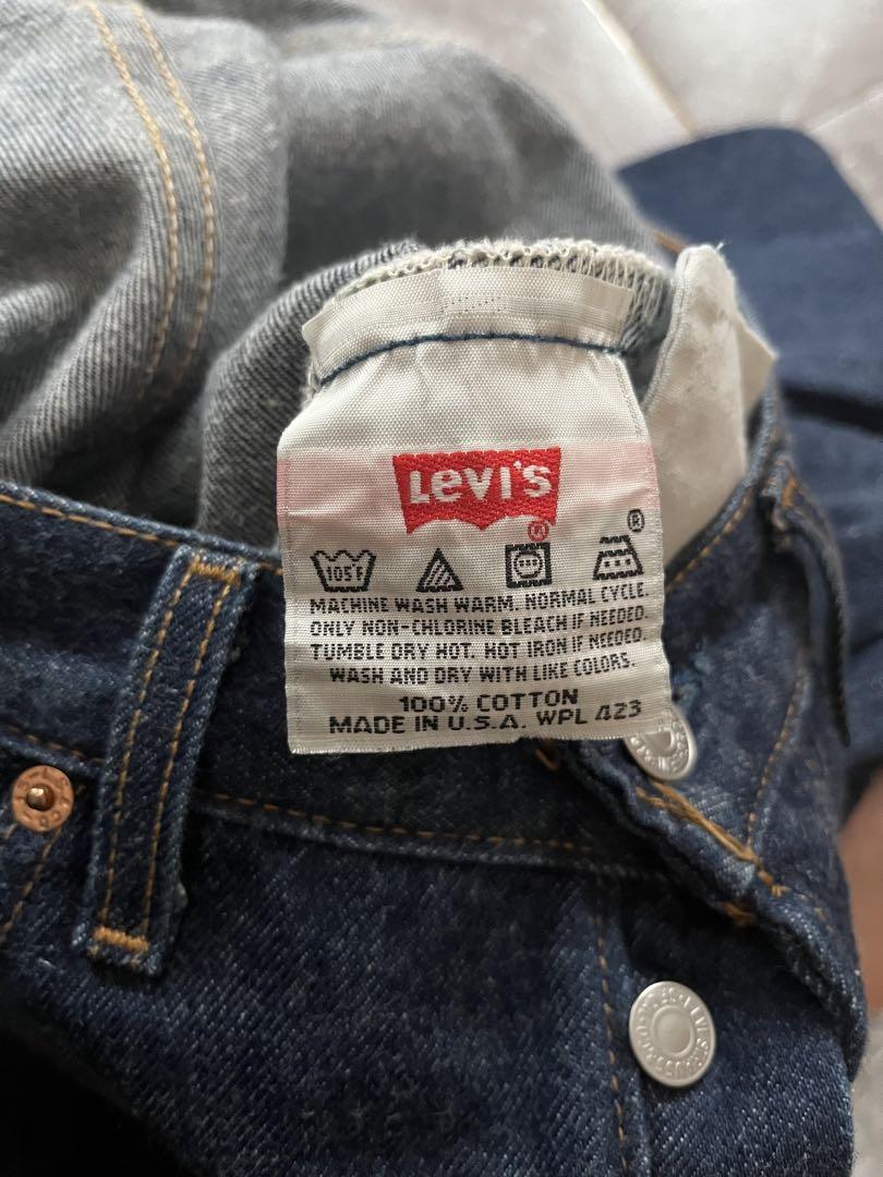 美品 90's levi's 501 made in usa 色落ちなし