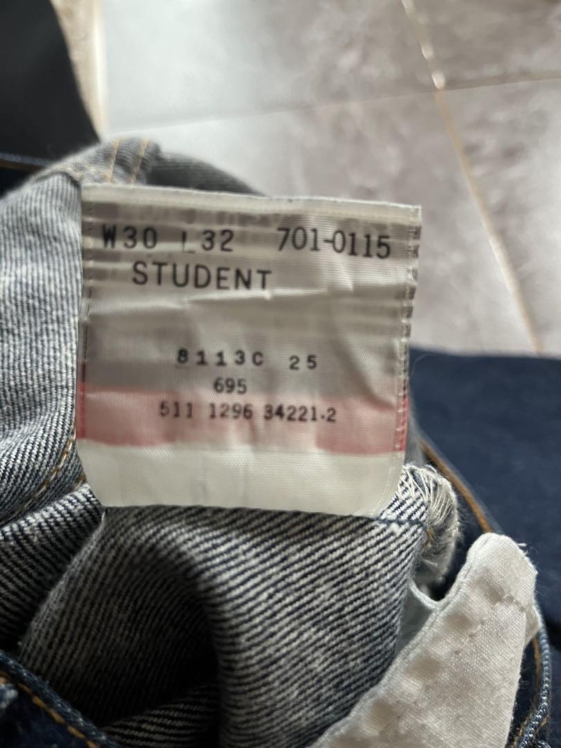 美品 90's levi's 501 made in usa 色落ちなし