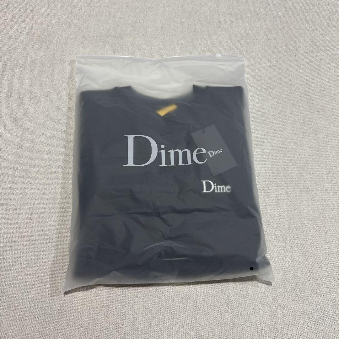 DIME ロゴ刺繍コットンジャージーパーカー 中古・古着通販】Dime (ダイム) ロゴ刺繍プルオーバーパーカー