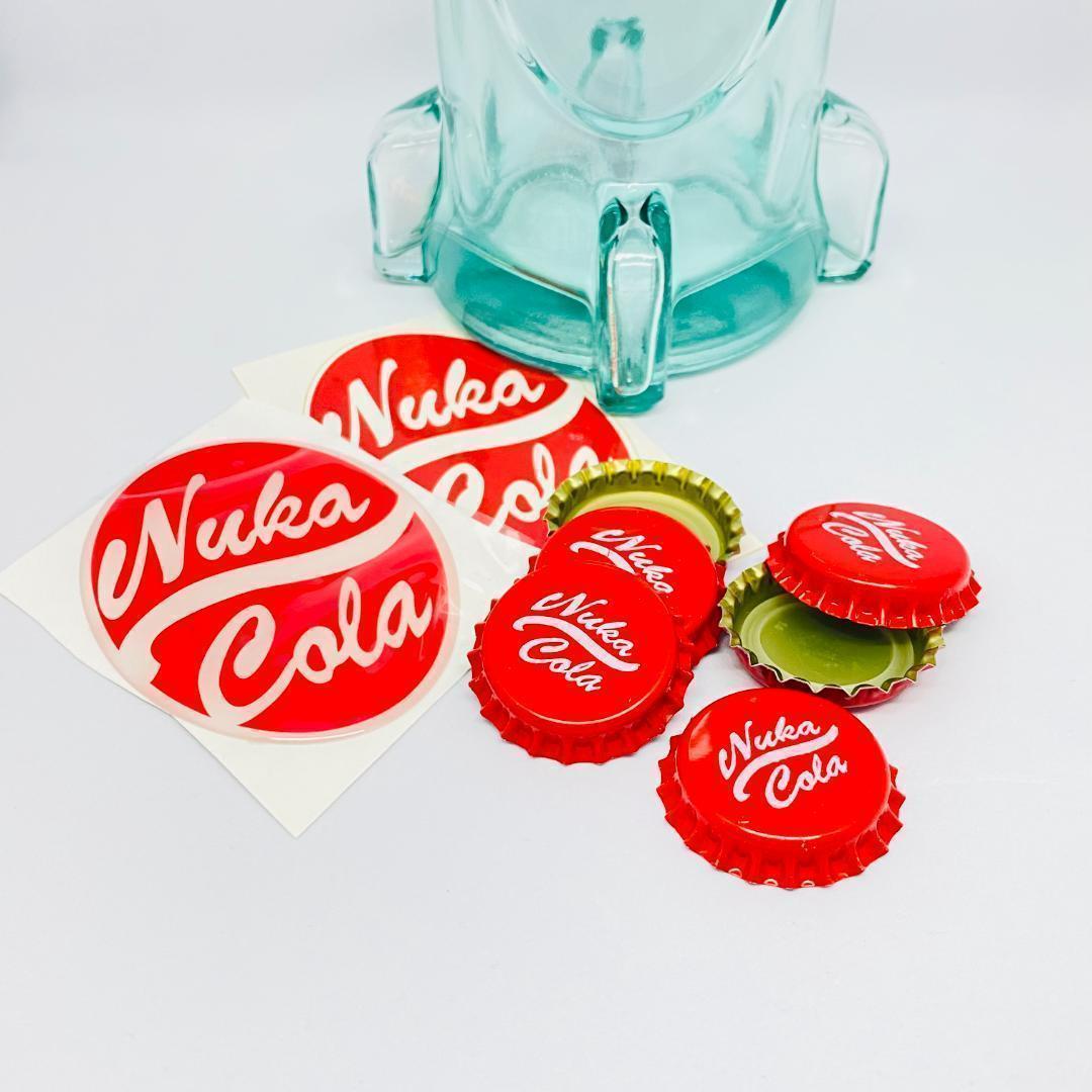 Fallout ヌカコーラ ガラス瓶 キャップ セット 新品 その他