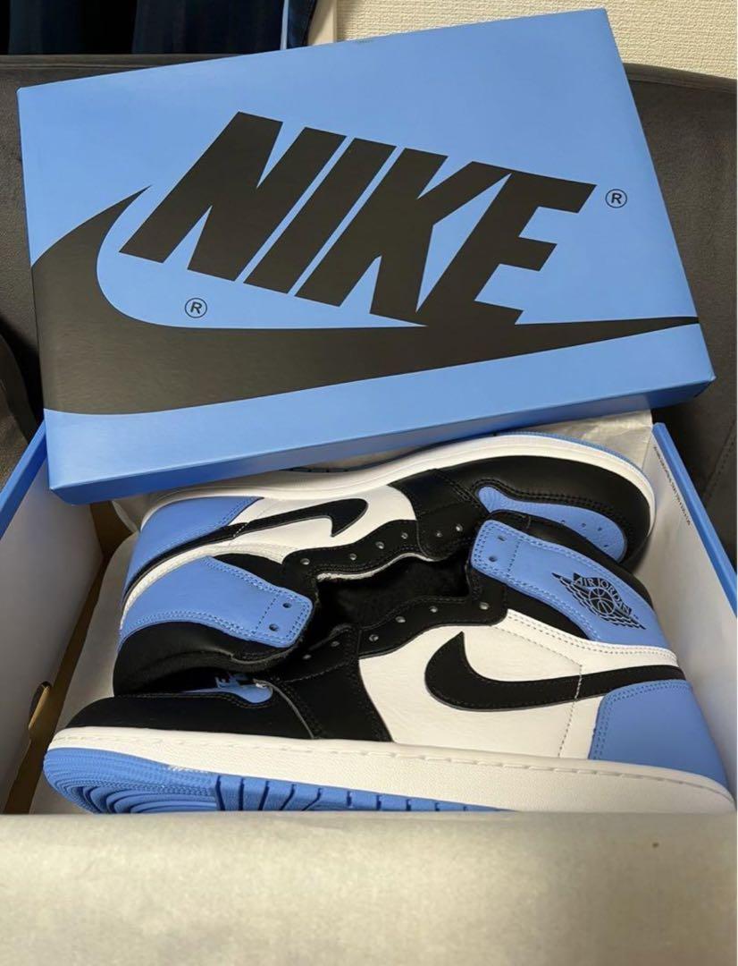 エアジョーダン1 RetroHigh OG University BlueUNC