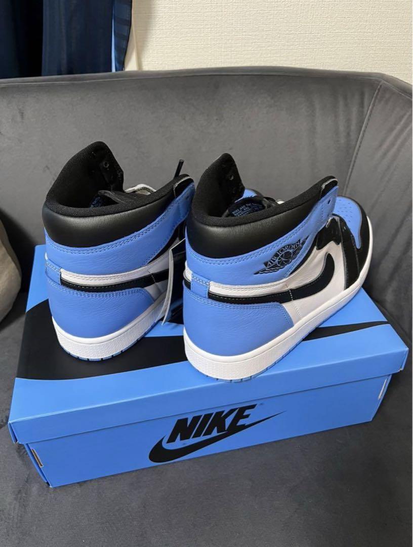 エアジョーダン1 RetroHigh OG University BlueUNC