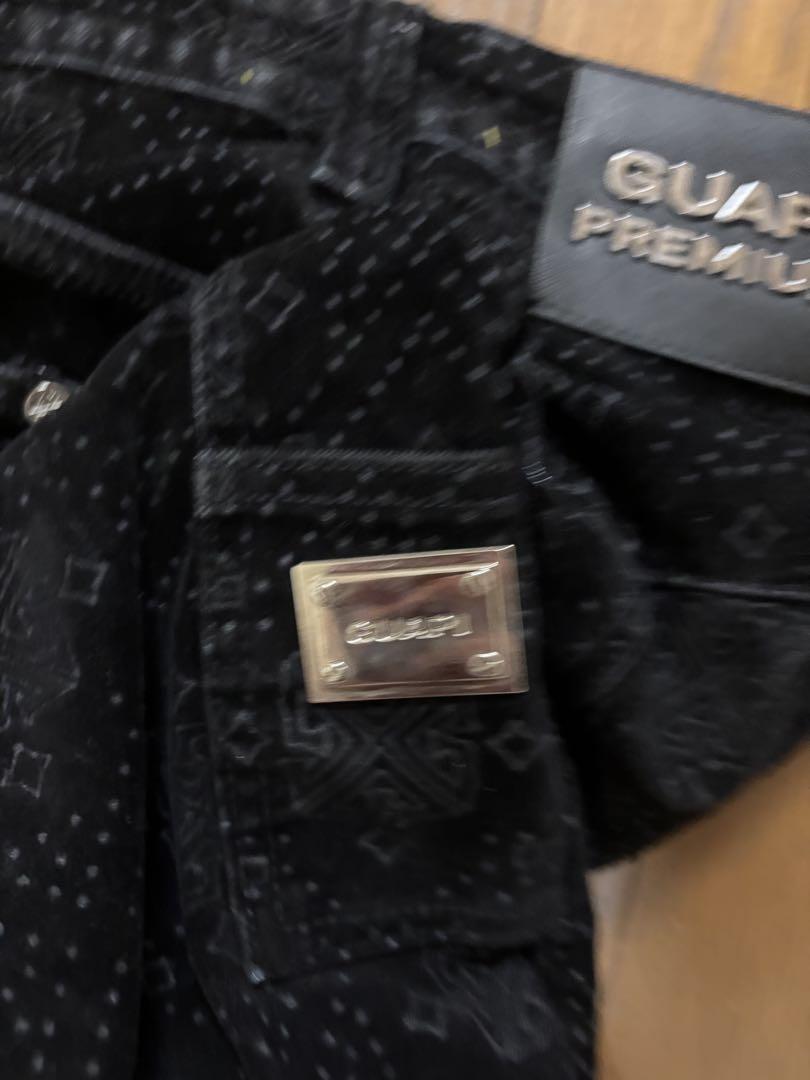 GUAPI ブラックデニム 28
