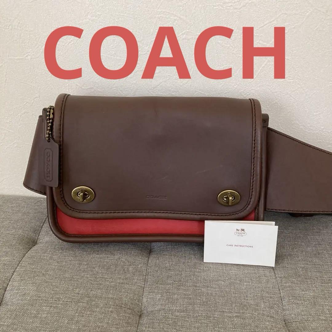 希少 美品 COACH レガシー ボディバッグ ウエストポーチ