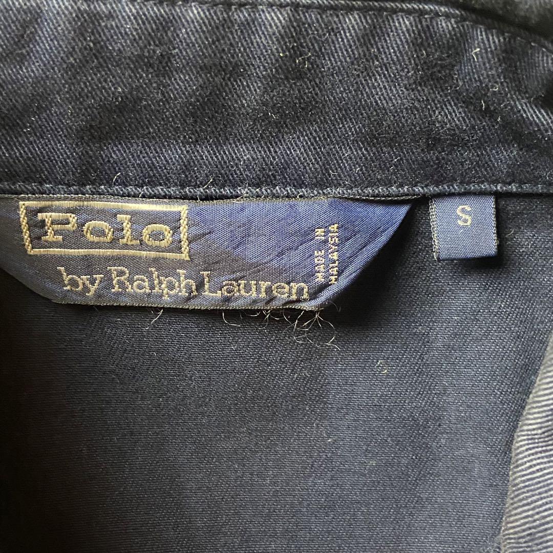 90s Polo by Ralph Lauren ドリズラージャケット ネイビー