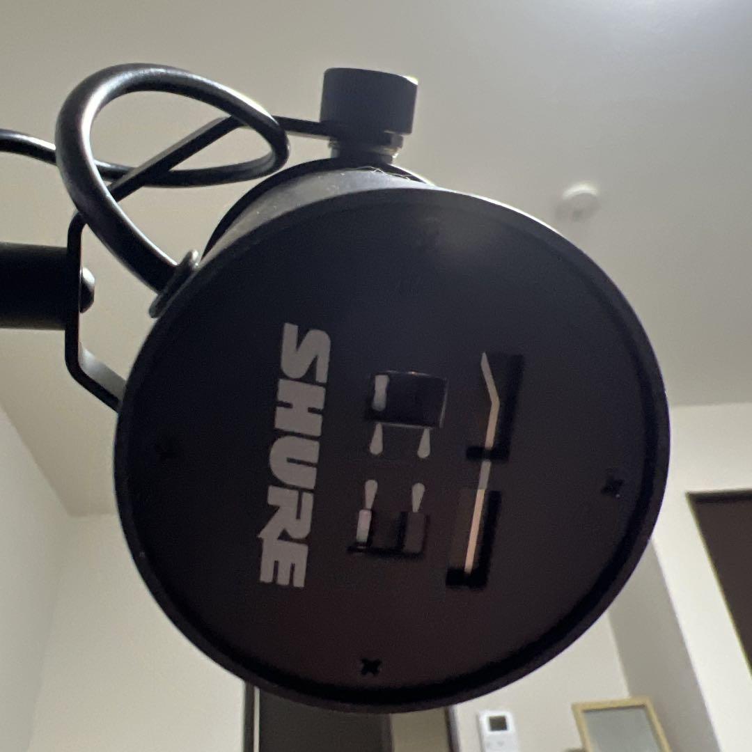 SHURE SM7B マイク アーム式スタンド付き