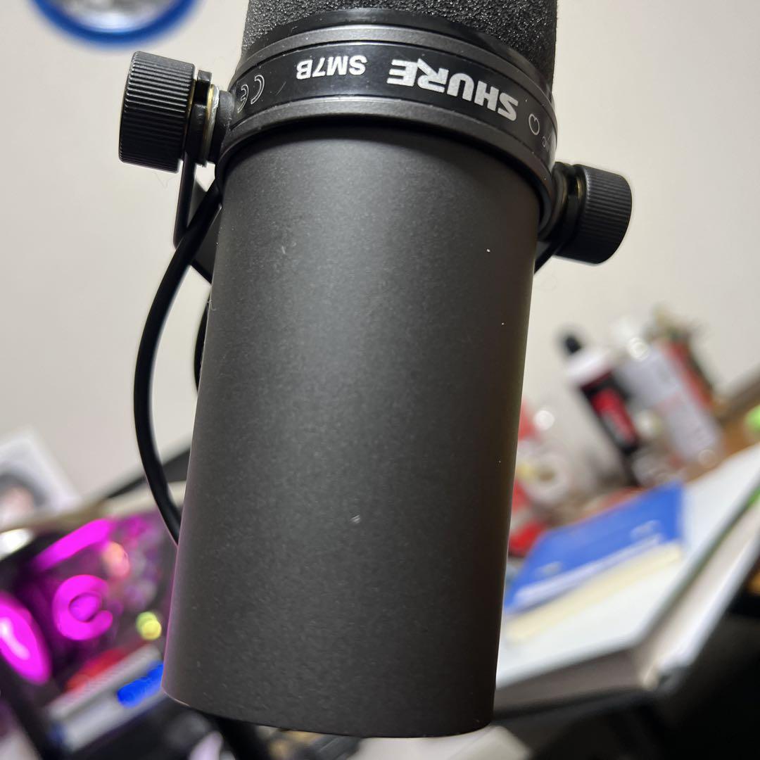 SHURE SM7B マイク アーム式スタンド付き