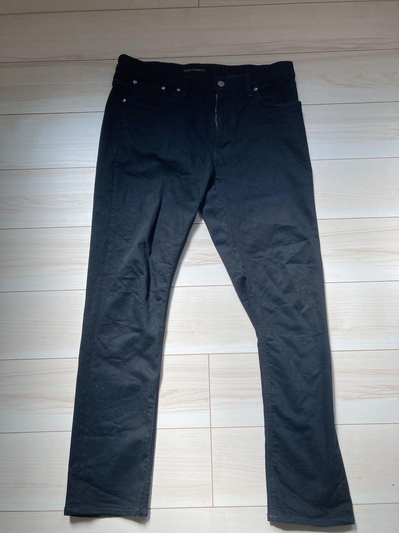 Nudie Jeans Co. ブラックデニム W36 L32