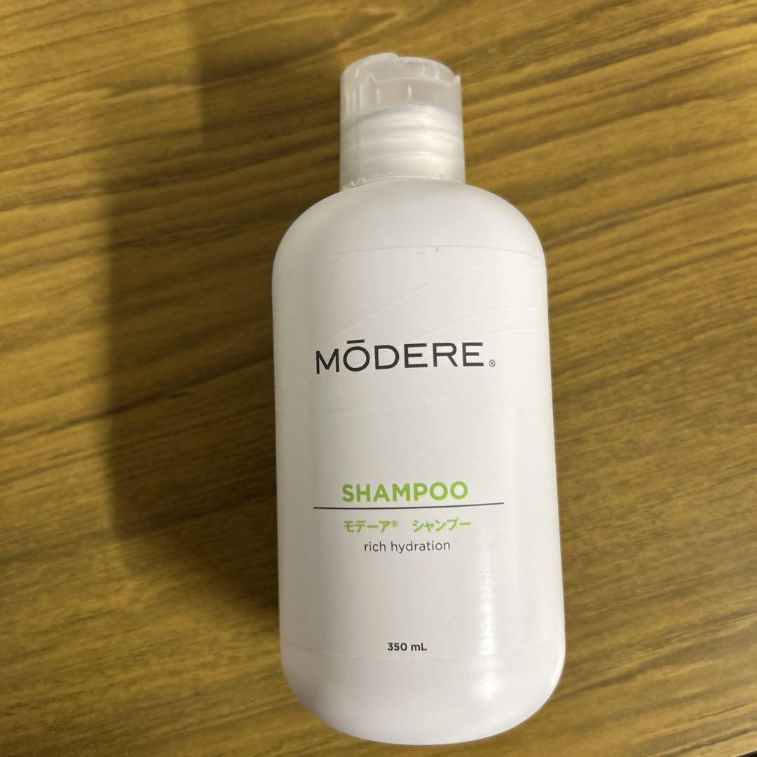 モデーア シャンプー 350mL リッチハイドレーション ポンプ付き