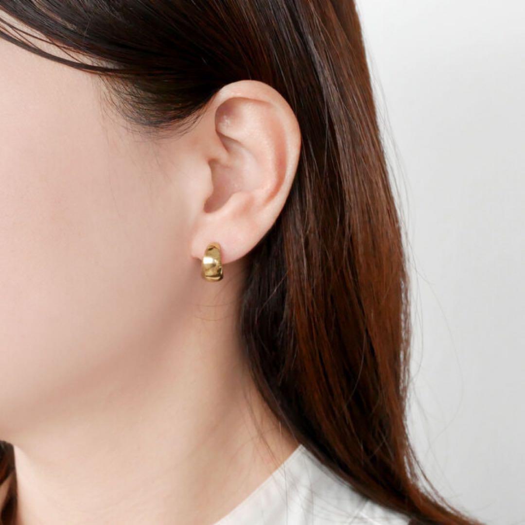 Vendome Aoyama ゴールド フープピアス AGVA1224_YG