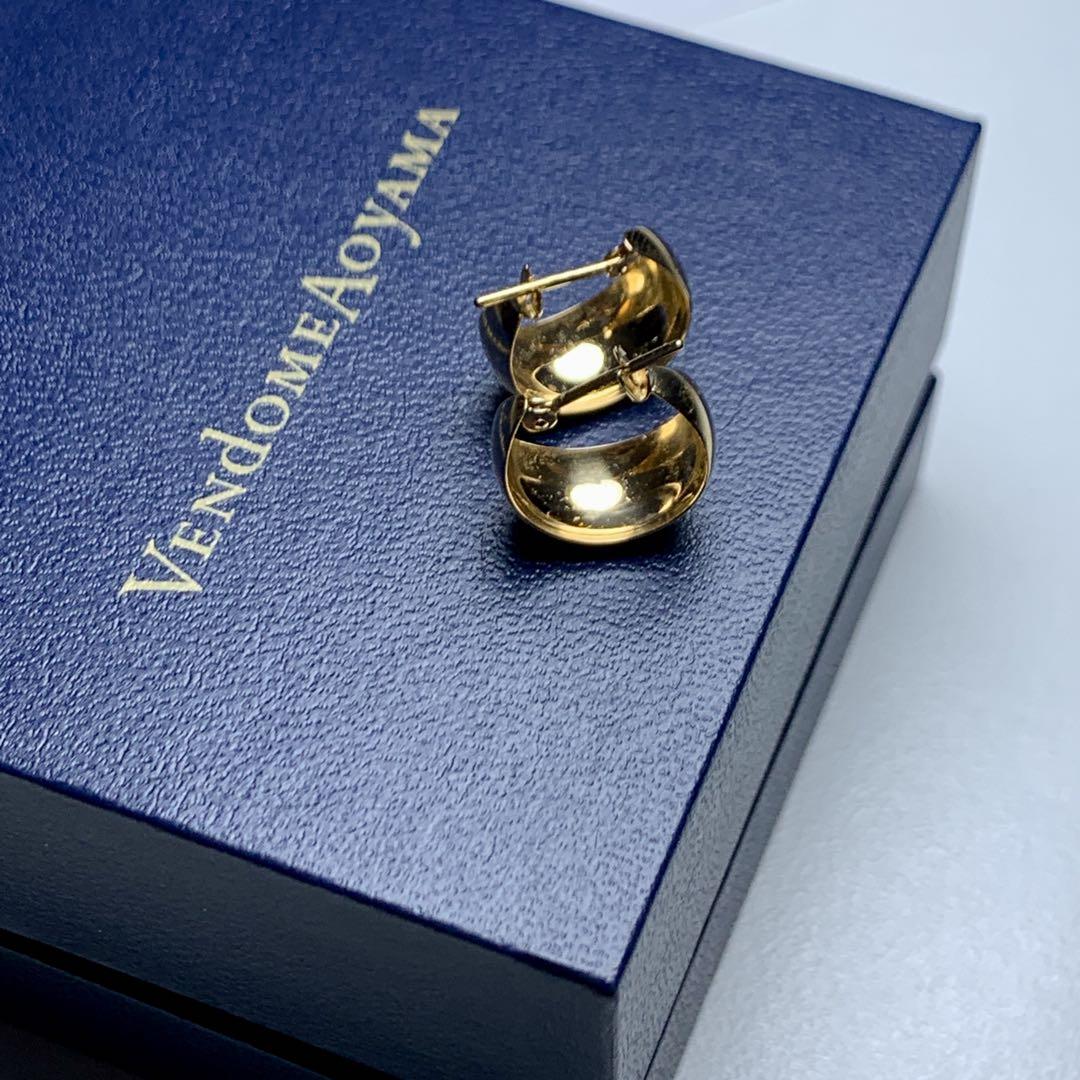Vendome Aoyama ゴールド フープピアス AGVA1224_YG