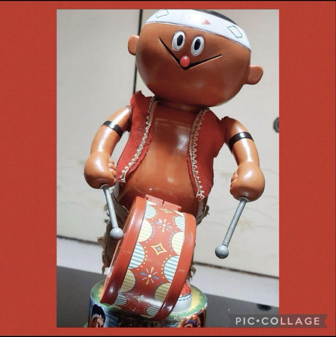 高品質の人気 野村トーイ 1960年代製 インディアン シスコーン坊や 高さ約32cm コレクション