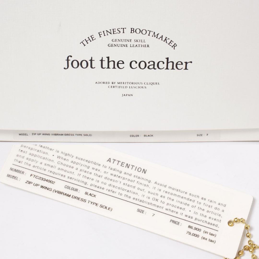 foot the coacher ZIP UP WING フットザコーチャー