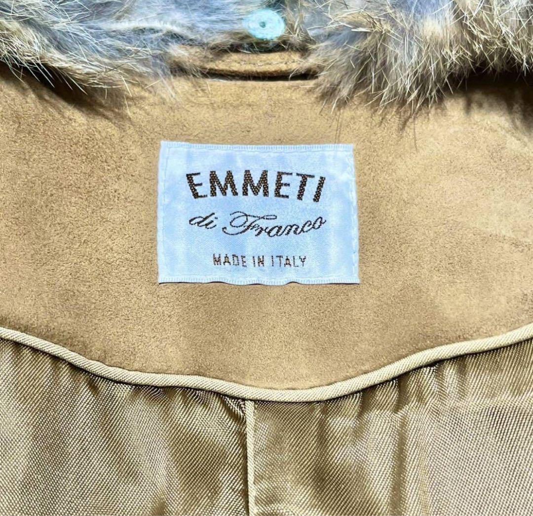 エンメティ【王者の輝き】EMMETI リアルファーコート ゴート