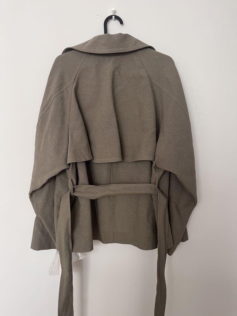 新品タグ付き Plage WOOL LINEN ブルゾン 36