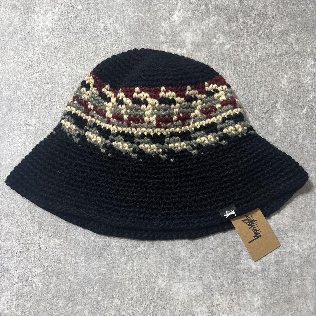 stussy Fairisle Bucket Hat クラッシャーハット　正規品