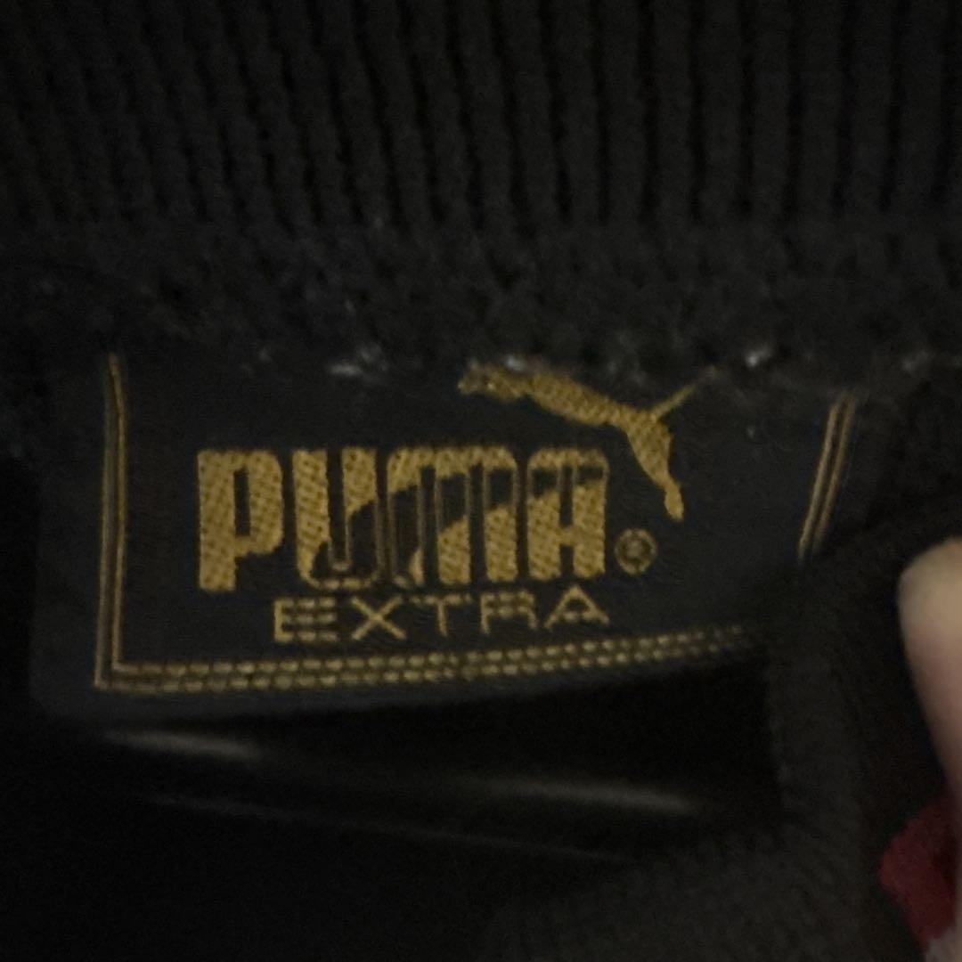 PUMA ブラック ジップアップジャケット - メルカリ