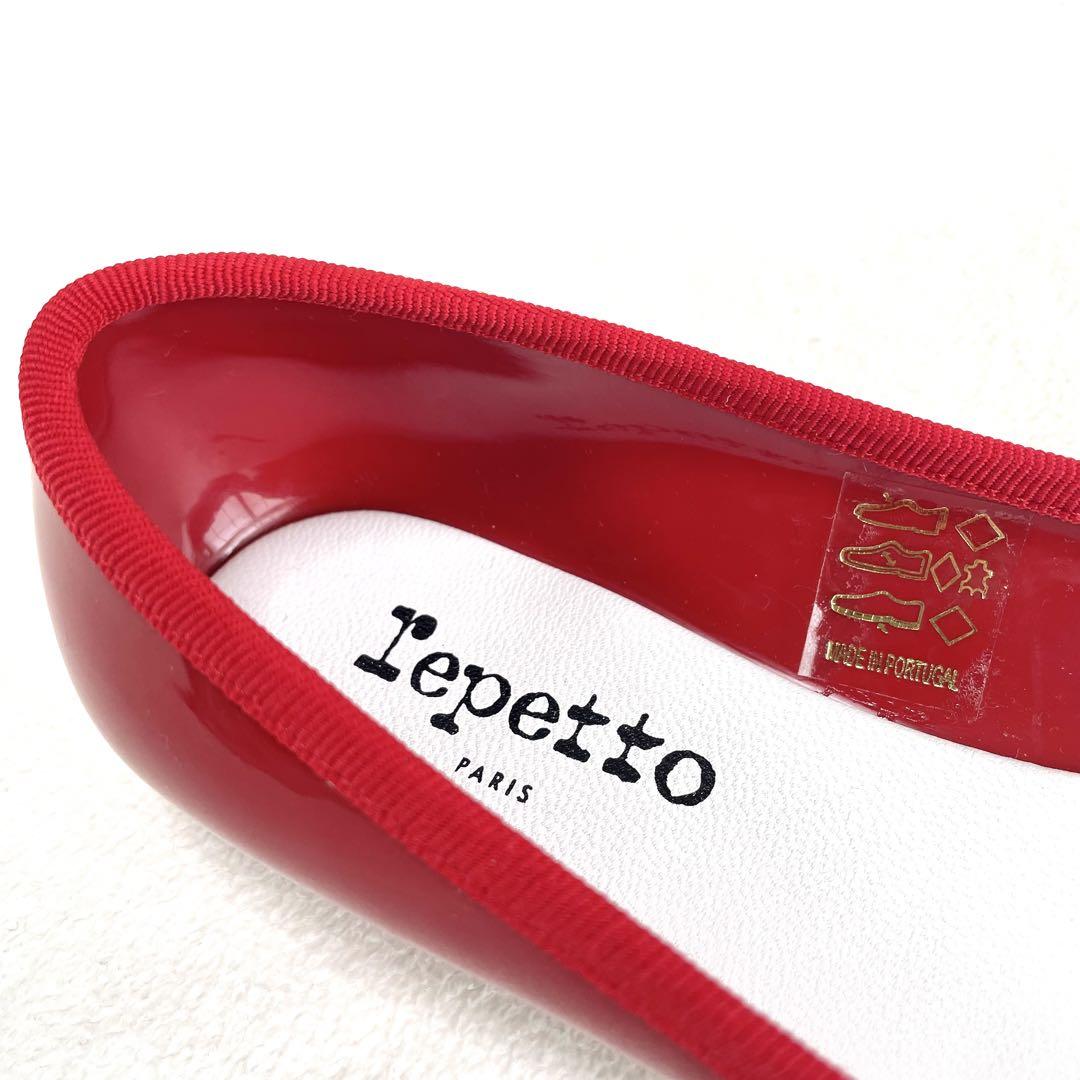 【新品未使用】repetto レペット サンドリオンベイビー レッド 39