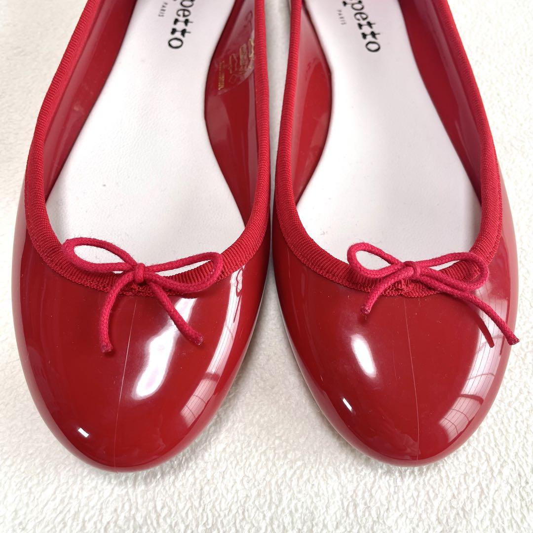 【新品未使用】repetto レペット サンドリオンベイビー レッド 39