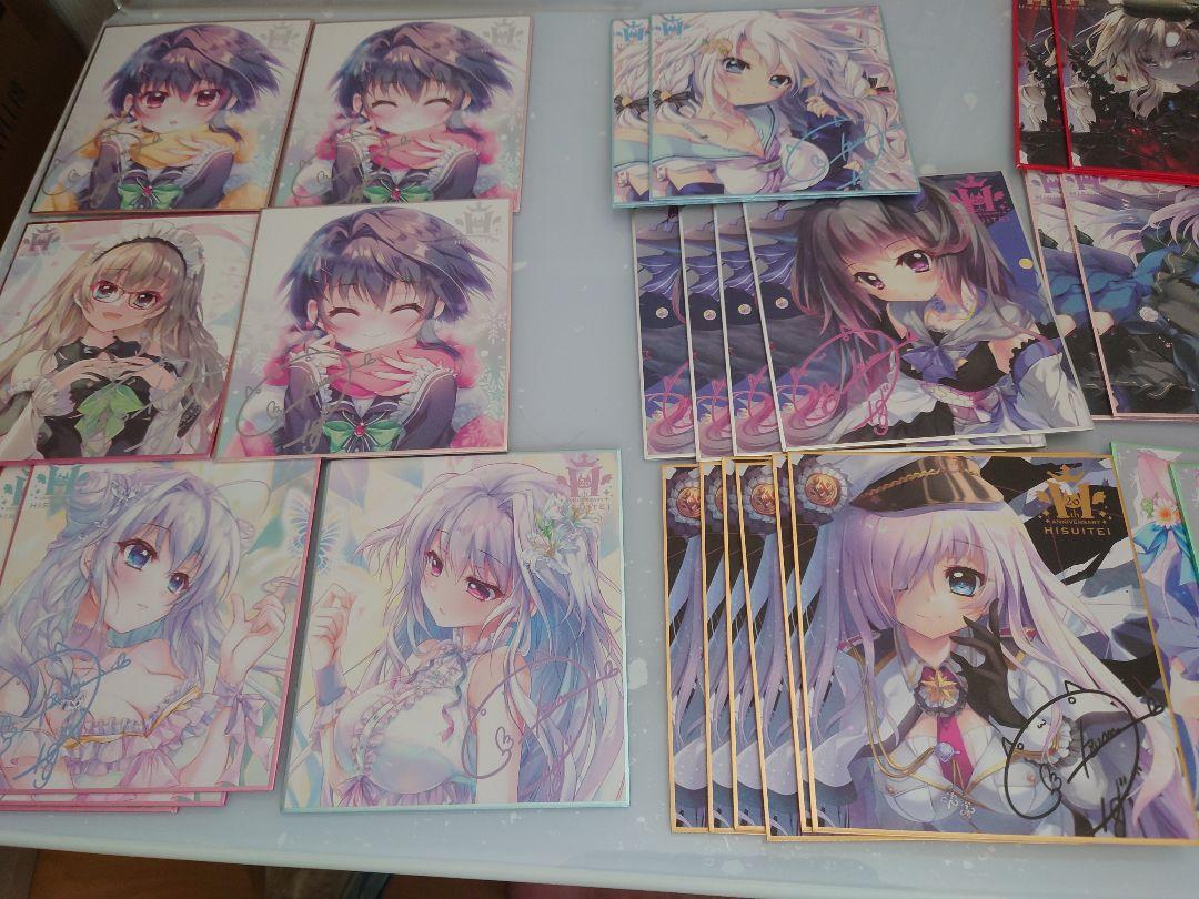 和泉つばす 色紙 30枚弱 nine