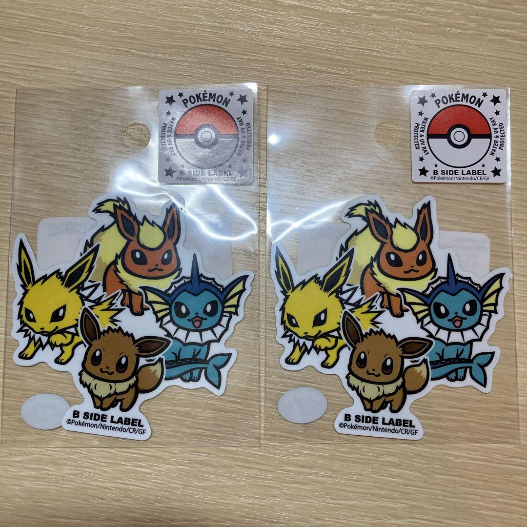 ポケモンシール ブースター&シャワーズ&サンダース 丸美屋