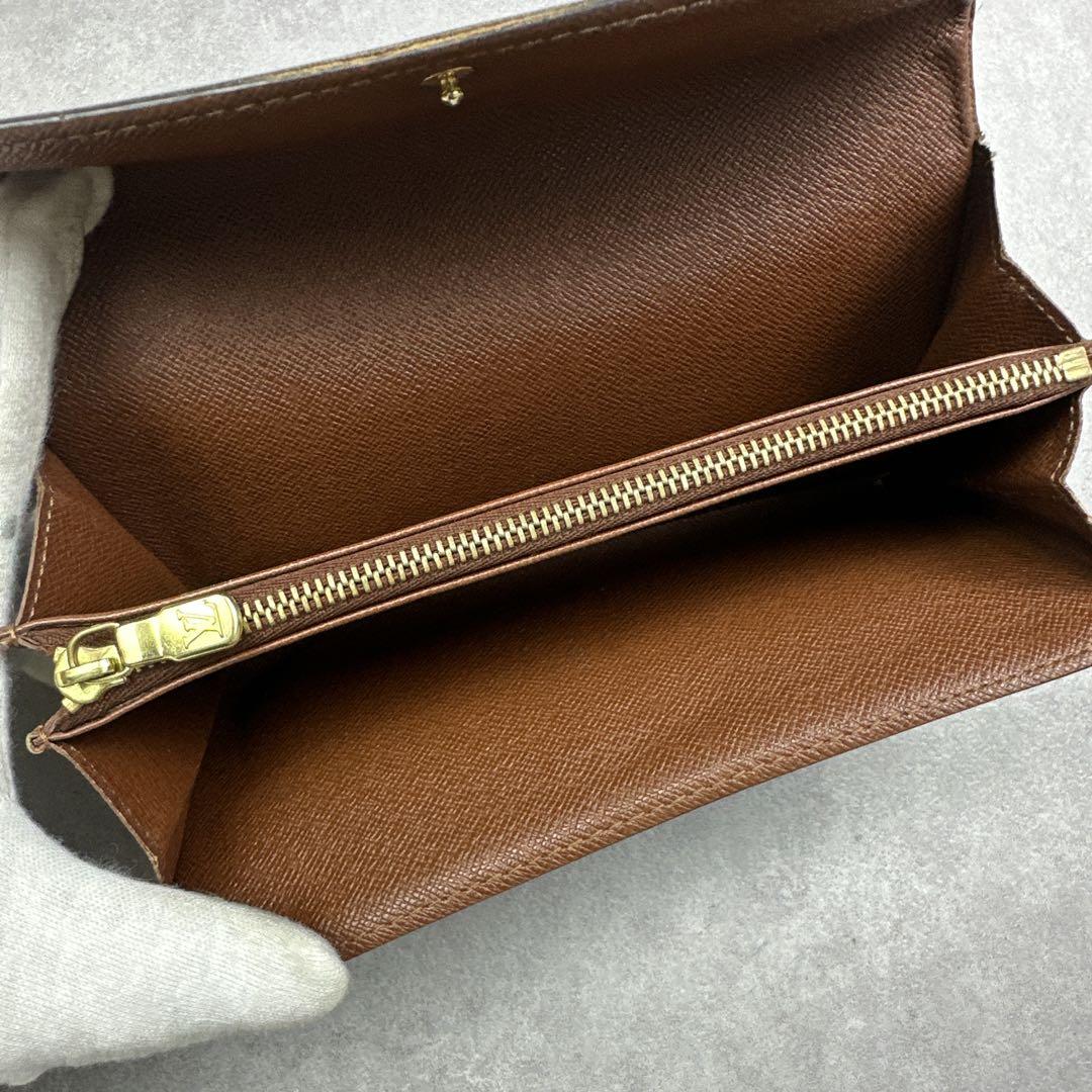 LOUIS VUITTON ルイヴィトン ポルトモネクレディ 長財布 モノグラム