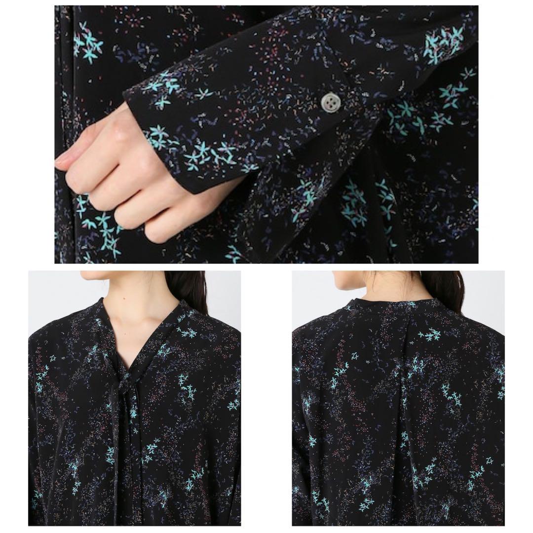 イエナ LIBERTY リバティ デシンワンピース 花柄 とろみ