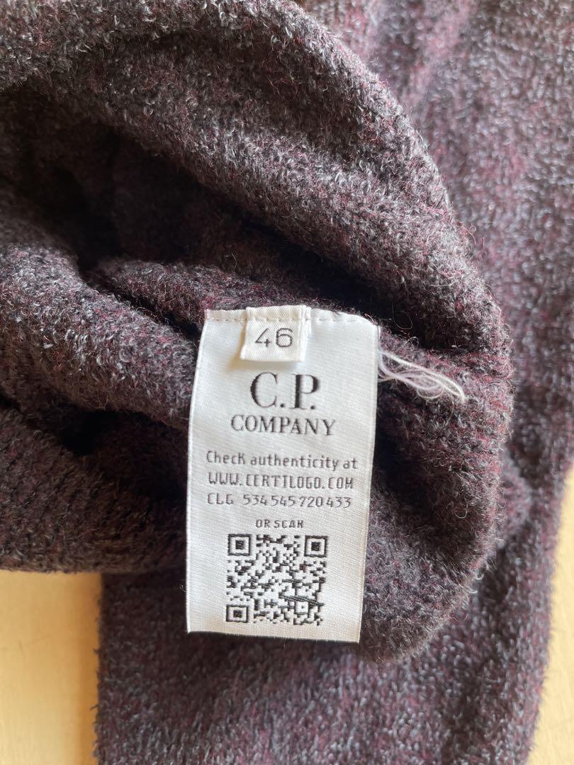 cp company フリースタートル ニット　シーピーカンパニー M ほぼ新品