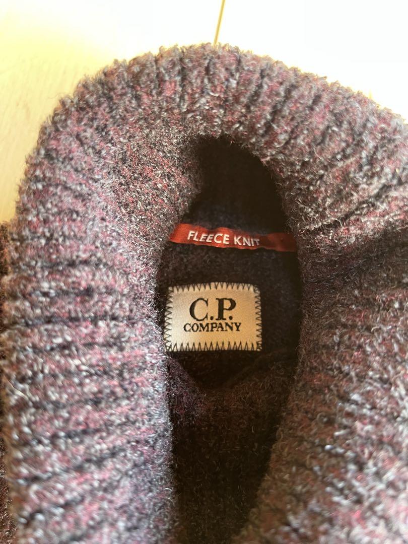 cp company フリースタートル ニット　シーピーカンパニー M ほぼ新品