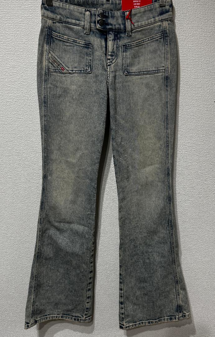 ディーゼル DIESEL レディース デニムスリムブーツカット サイズ23 本物パンツ