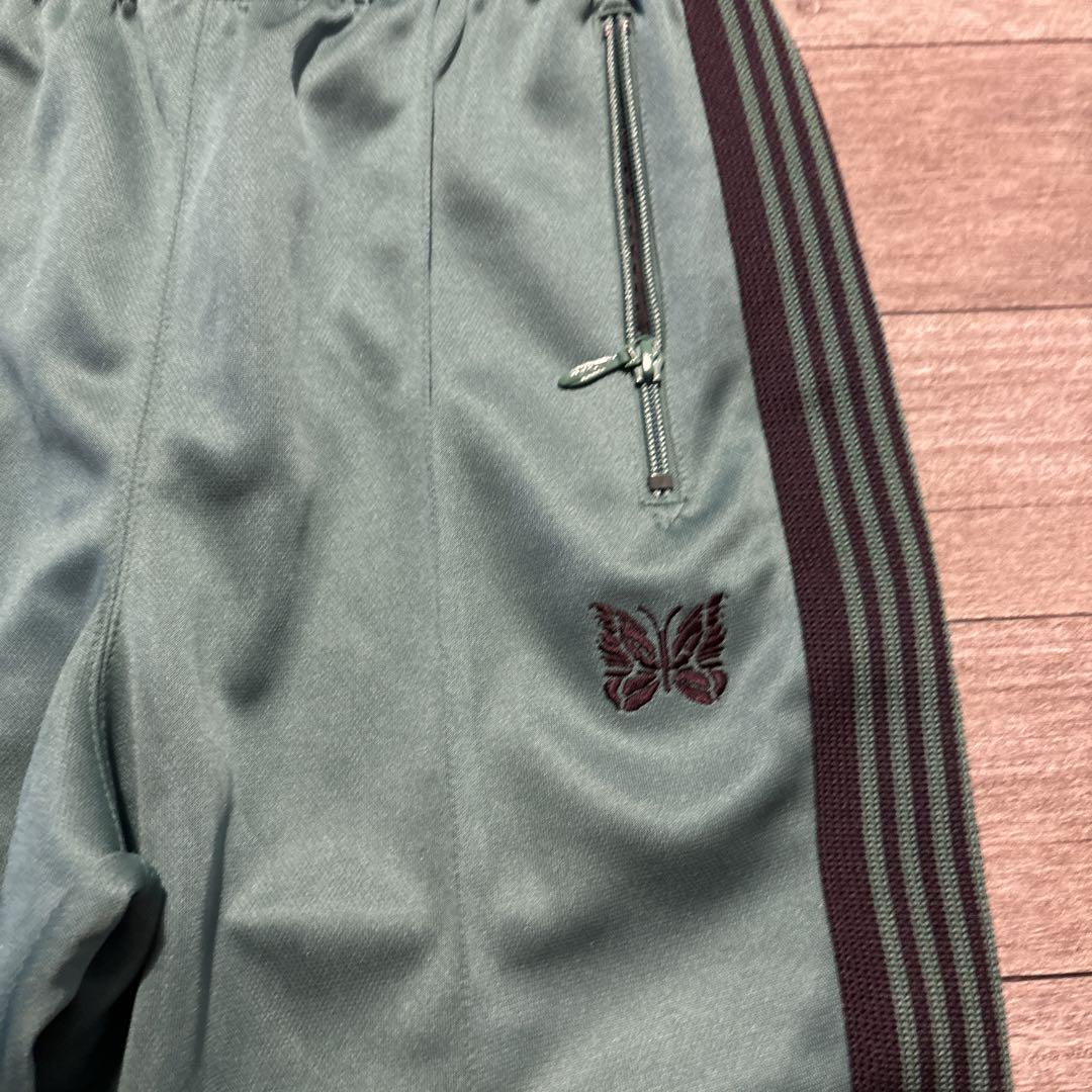 【中古】ニードルス　トラックパンツ　グリーン