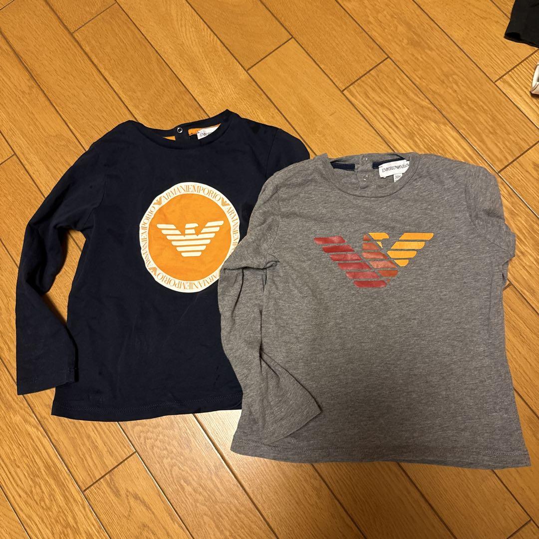 EMPORIO ARMANI ロゴTシャツ 36M