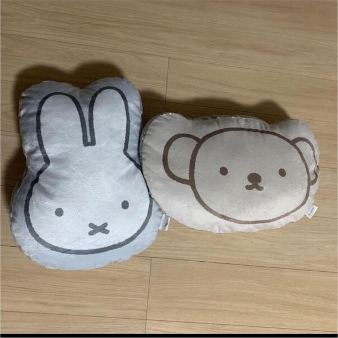 ミッフィー ボリス ダーン ダイカットクッション アベイル