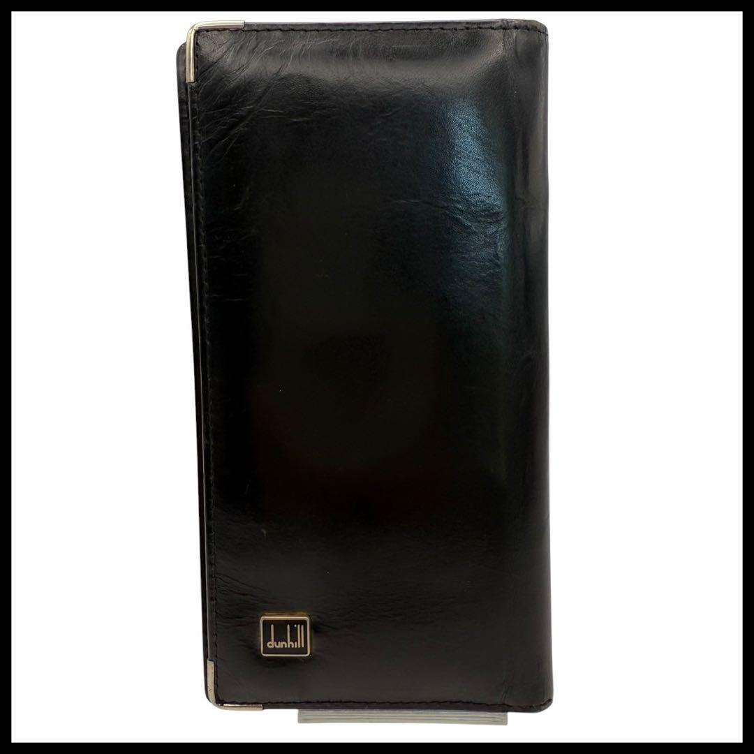 dunhill 黒 レザー 長財布 dunhill 黒 レザー 長財布