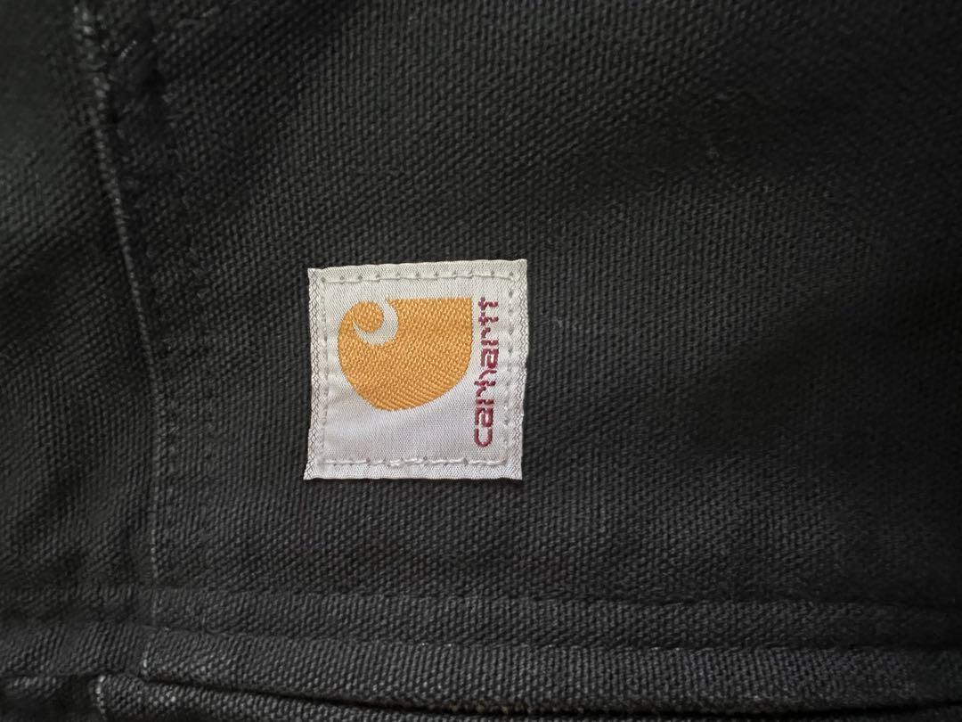 Carhartt アクティブジャケット 古着 キルティング ブラック