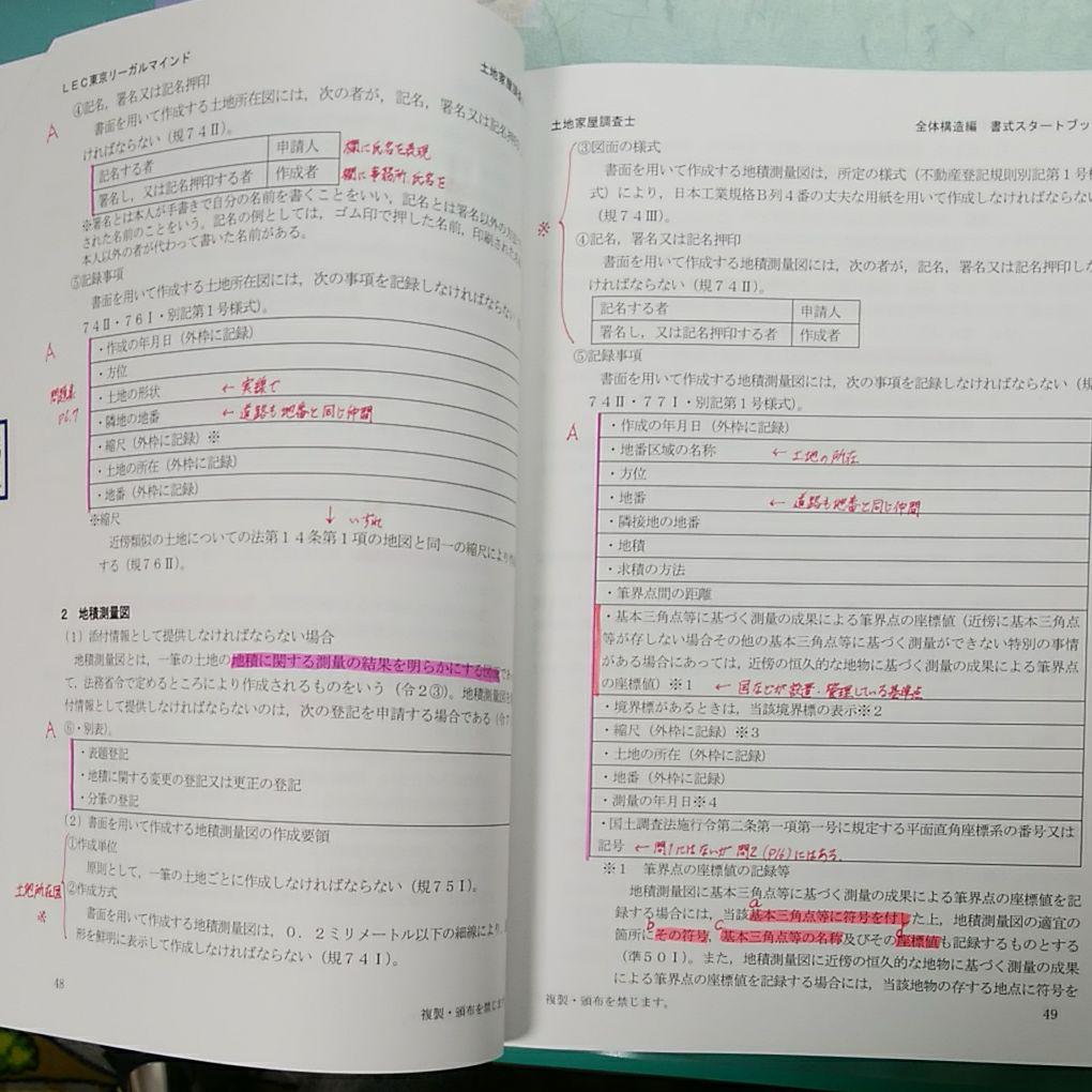 マカオ様専用 インプット完成講座 書式 ONfgc-m27013154378 土地家屋調査士 低価HOT
