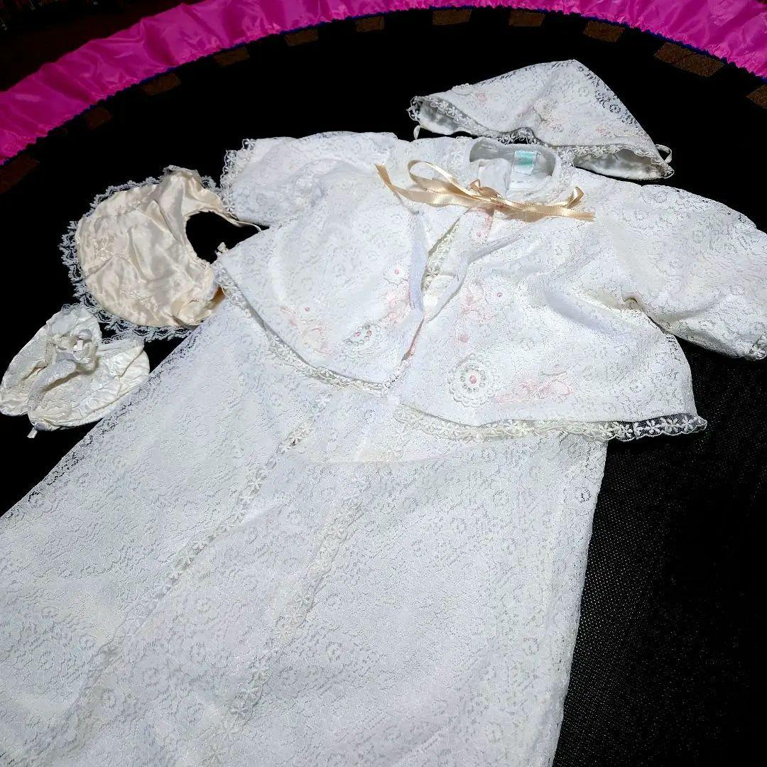 ベビー　セレモニードレス　女の子 新生児 お宮参り 退院着