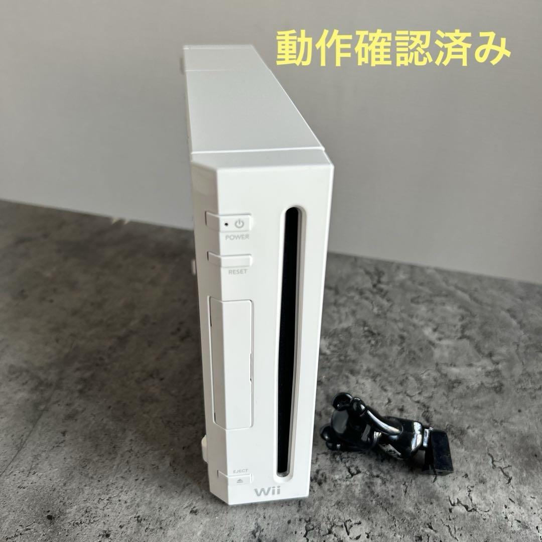 Wii 本体 ホワイト 白 Nintendo 動作確認済み wii 本体のみ
