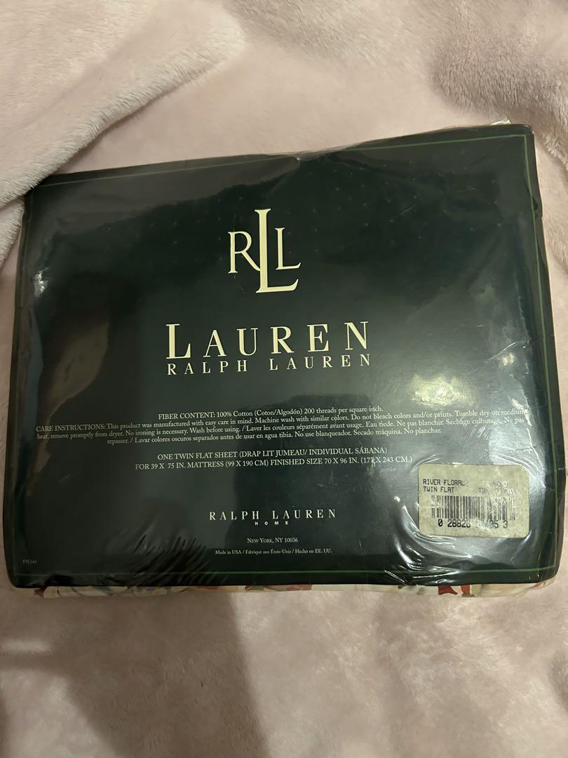 【新品】ラルフローレンRalph Laurenシングルフラットシーツ２点