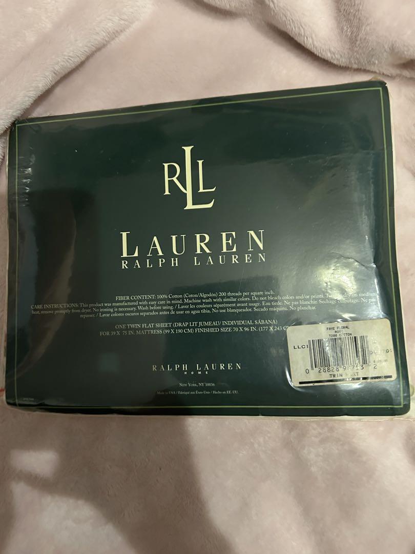 【新品】ラルフローレンRalph Laurenシングルフラットシーツ２点
