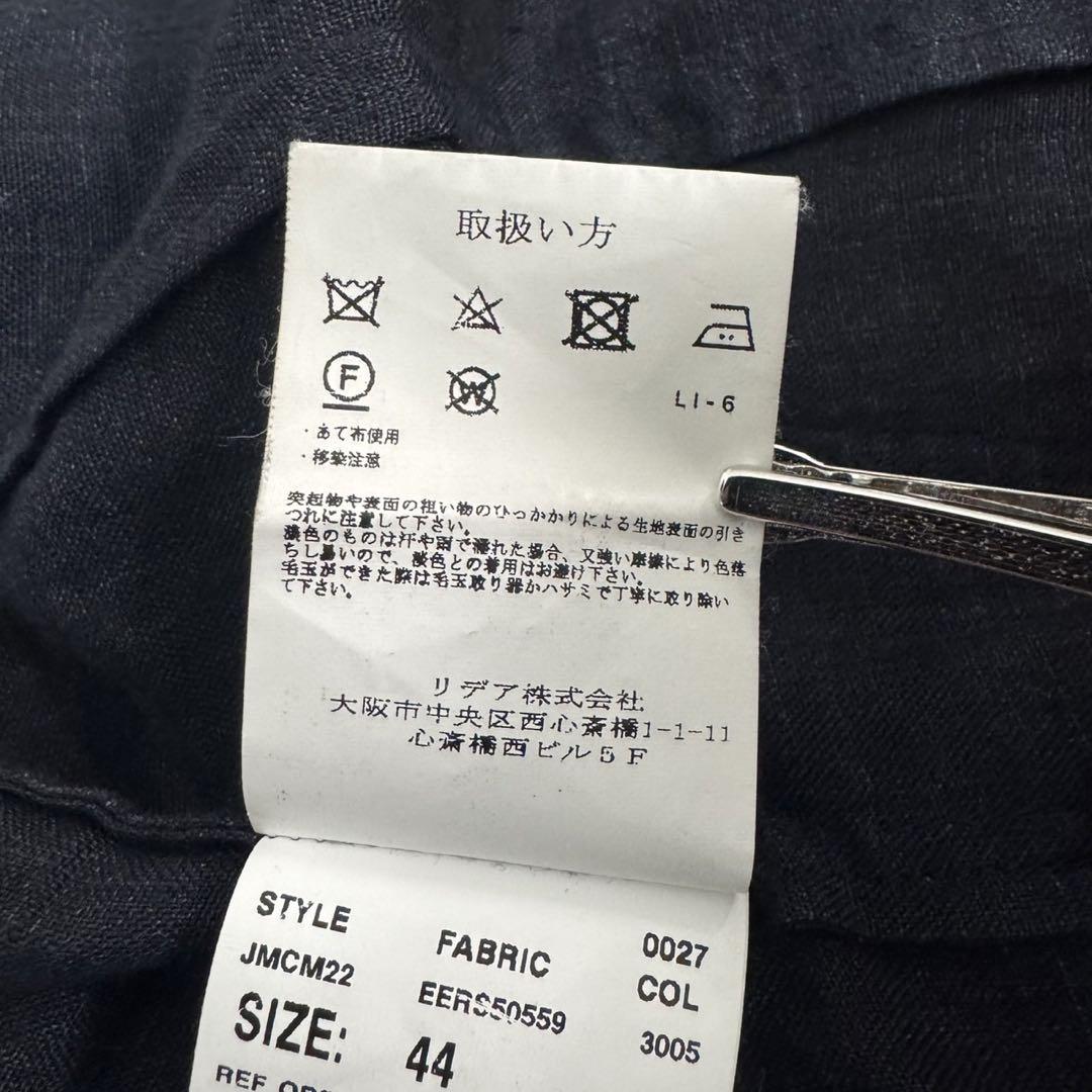 リネンジャケット ダブル