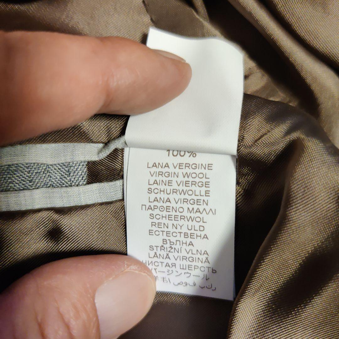 BRUNELLO CUCINELLI ライトグレー バージンウールスーツ 50 スーツ