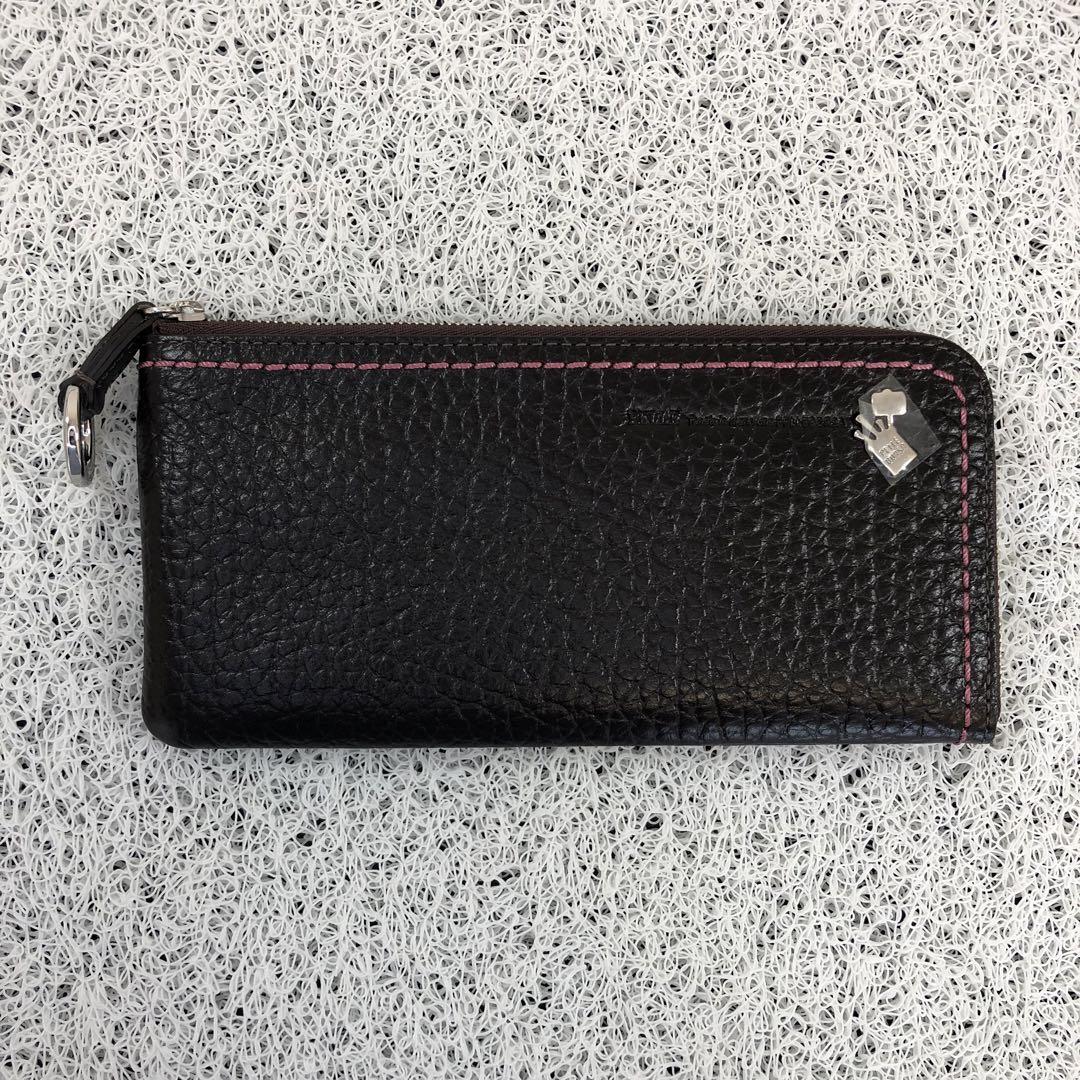 ★箱付き★ PELLE BORSA ペレボルサ 長財布 L字ファスナー ブラウン
