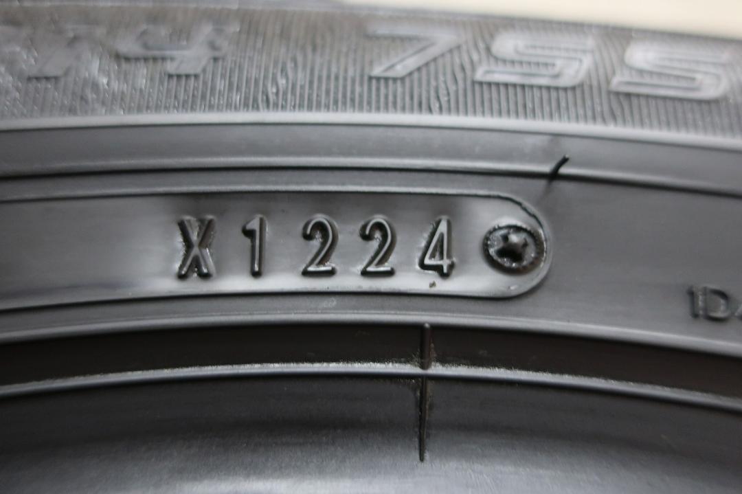 新品同様　2024年製　ダンロップ　EC202　155/65R14　バリ溝　4本
