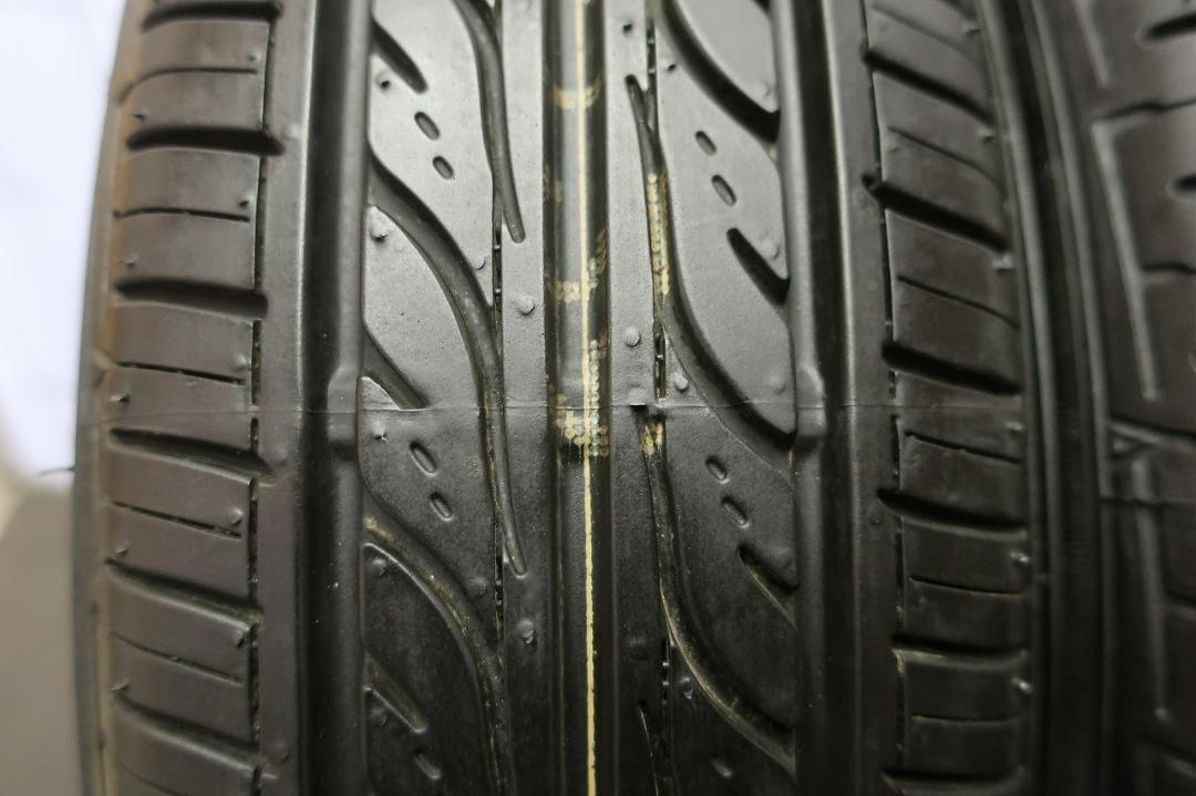 新品同様　2024年製　ダンロップ　EC202　155/65R14　バリ溝　4本