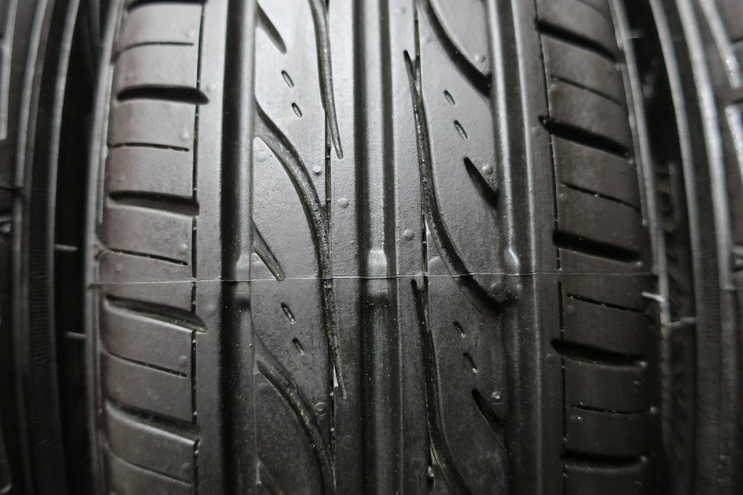 新品同様　2024年製　ダンロップ　EC202　155/65R14　バリ溝　4本